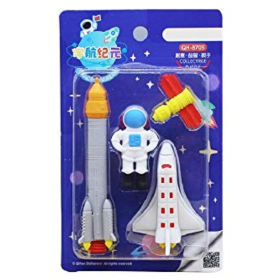 3D Space Pencil Eraser