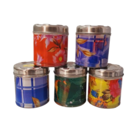 Printed Stainless Steel Container (1pc)- Small