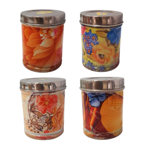 Printed Stainless Steel Container (1pc) - Big