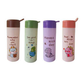 Dino Glass Bottle (1pc) - 420ml